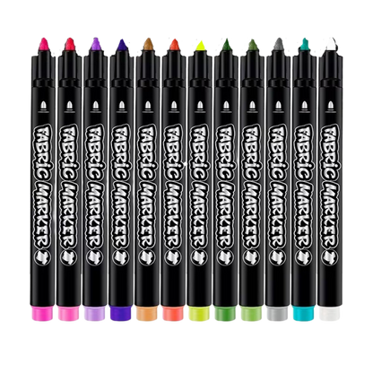Fabric Marker (12 Colours)