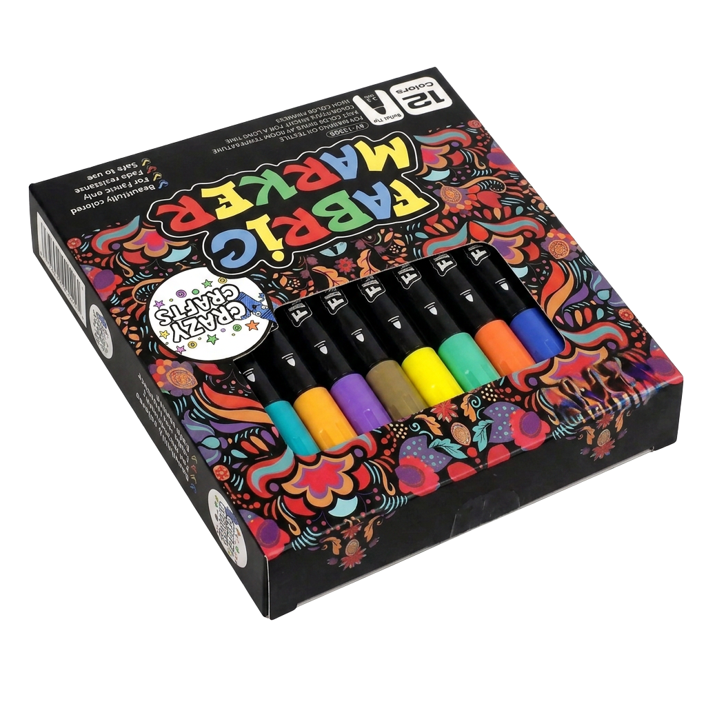 Fabric Marker (12 Colours)