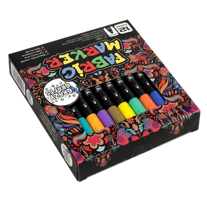 Fabric Marker (12 Colours)